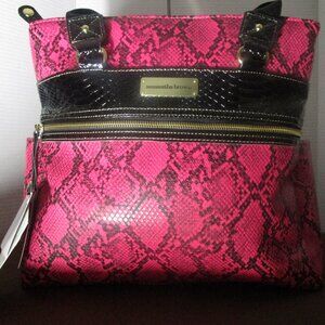 NWT - Samantha Brown Fuchsia Travel Tote